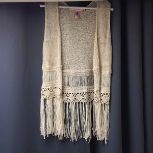 BoHo Hippie Fringe Vest